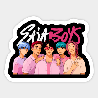 Saja Boys KPop Demon Hunters Saja Boys Shirt Merch Characters Members Jinu Abby Mystery Sticker